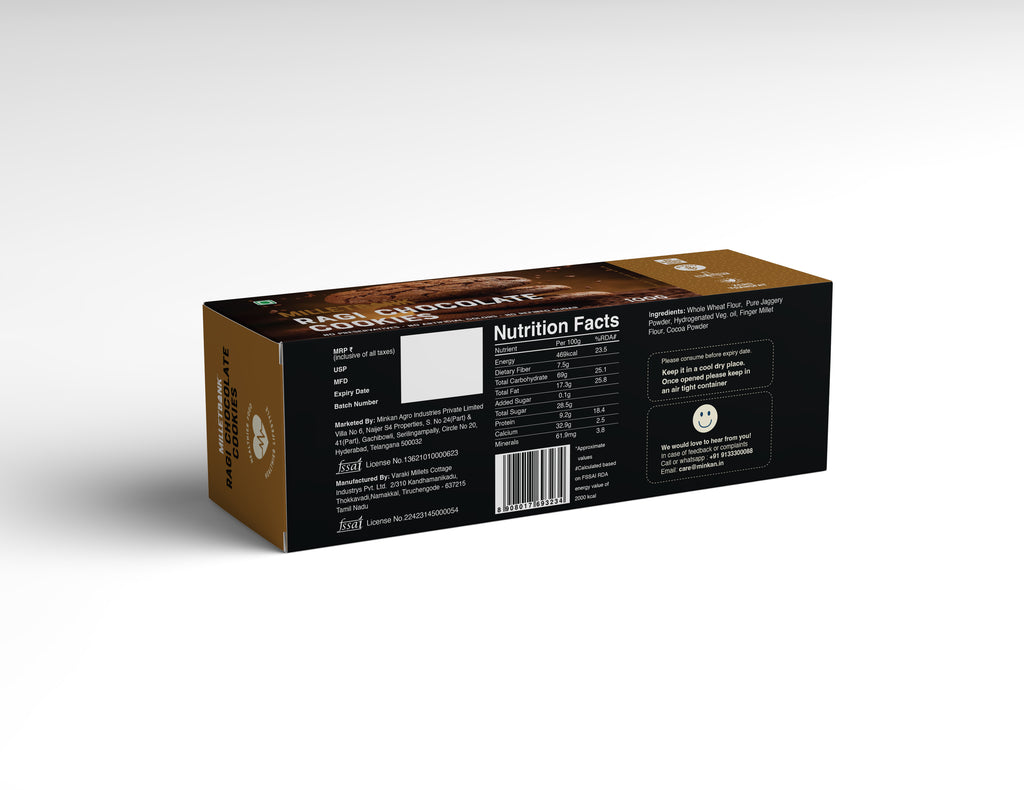 Ragi Chocolate Cookies