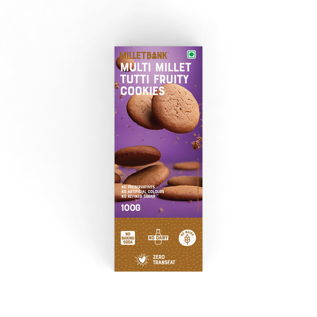 Multi Millet Tutti Fruity Cookies