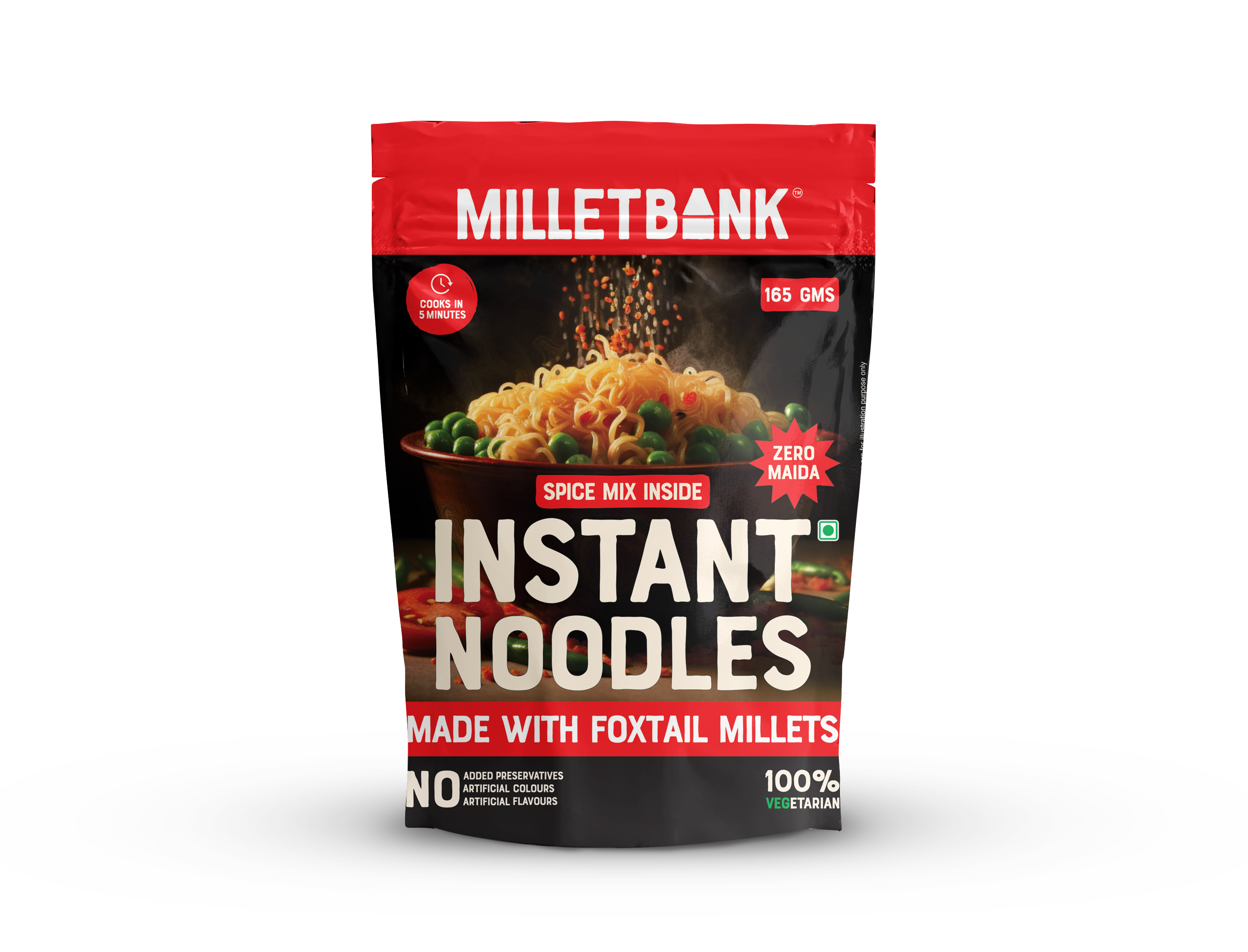 Foxtail Millet Instant Noodles