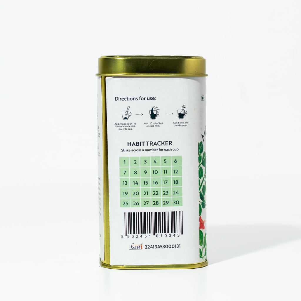 Miracle Milk (Moringa) Instant Latte Mix 250 gm (Natural remedy for PCOS) - Refill Pack