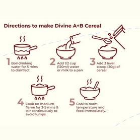 A+B Cereal Sprouted Ragi for Easy Digestion and Natural Weight Gain