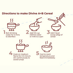 A+B Cereal Sprouted Ragi for Easy Digestion and Natural Weight Gain