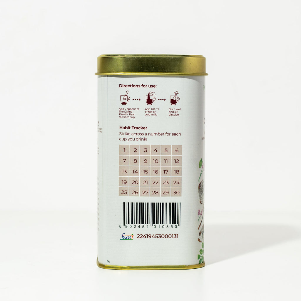 Paruthi Paal-Cotton Seed Instant Latte Mix(Cold and Cough remedy/Helps with Menstrua lCramps)