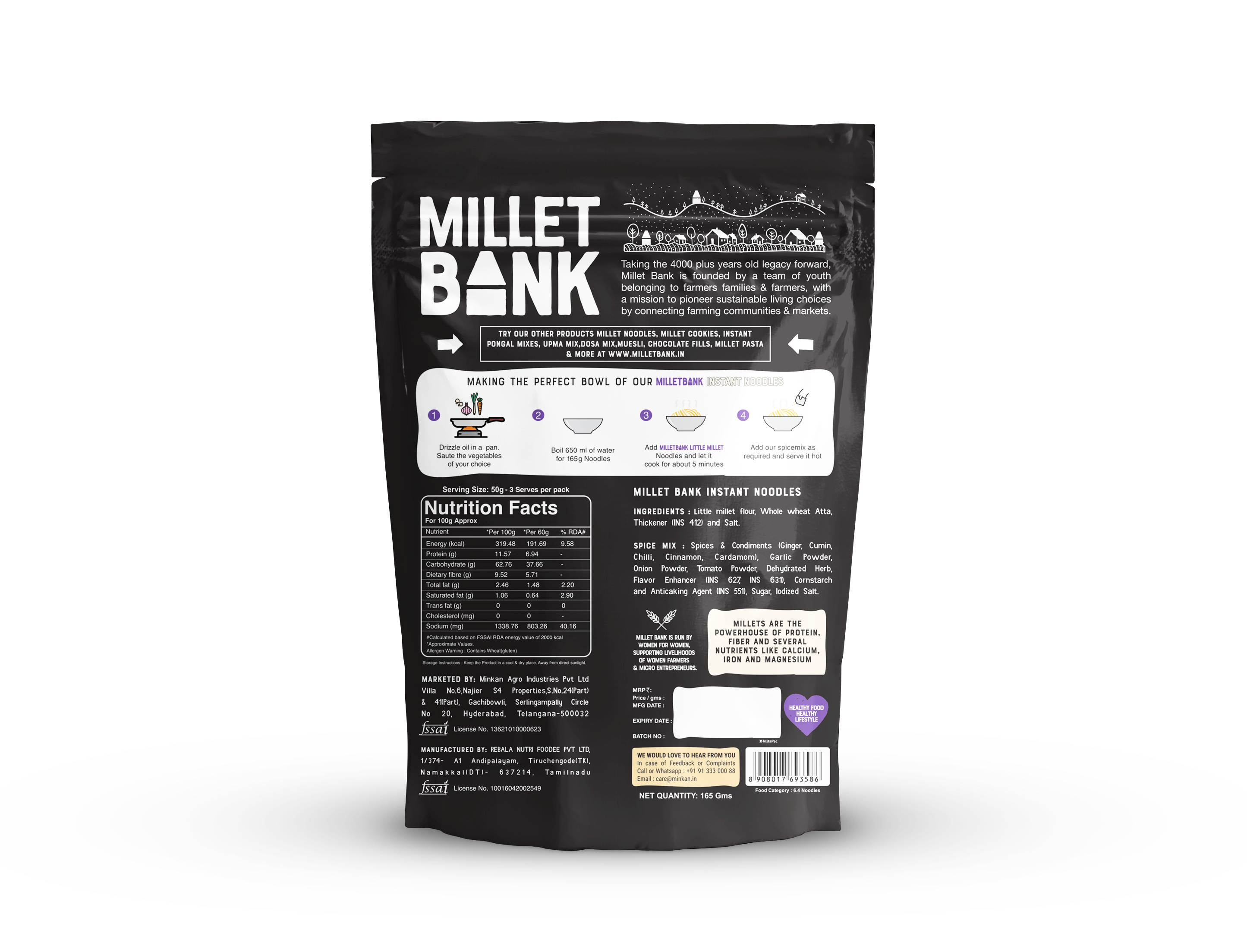 Little Millet Instant Noodles
