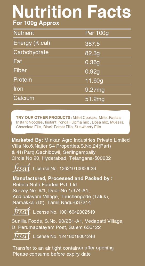 Multi Millet Noodles