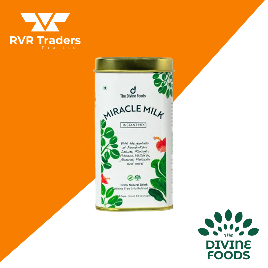 Miracle Milk (Moringa) Instant Latte Mix 250 gm (Natural remedy for PCOS)