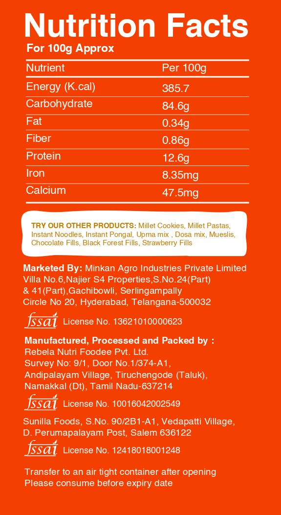 Pearl Millet Noodles