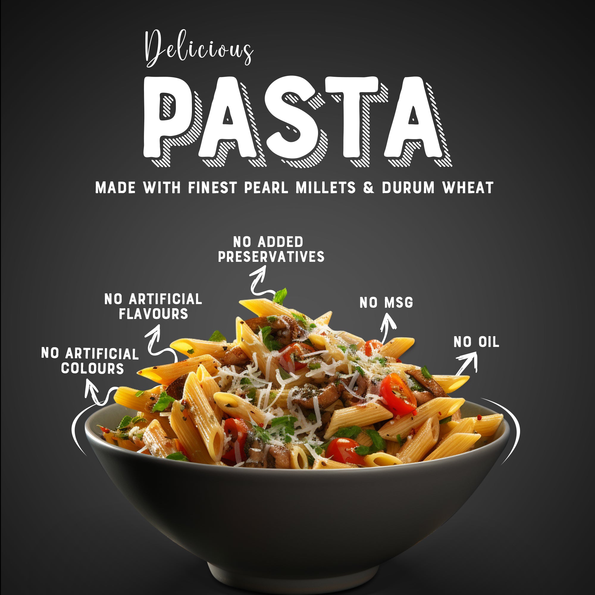 Pearl Millet Pasta