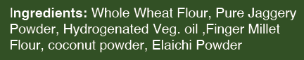 Ragi Elaichi Cookies
