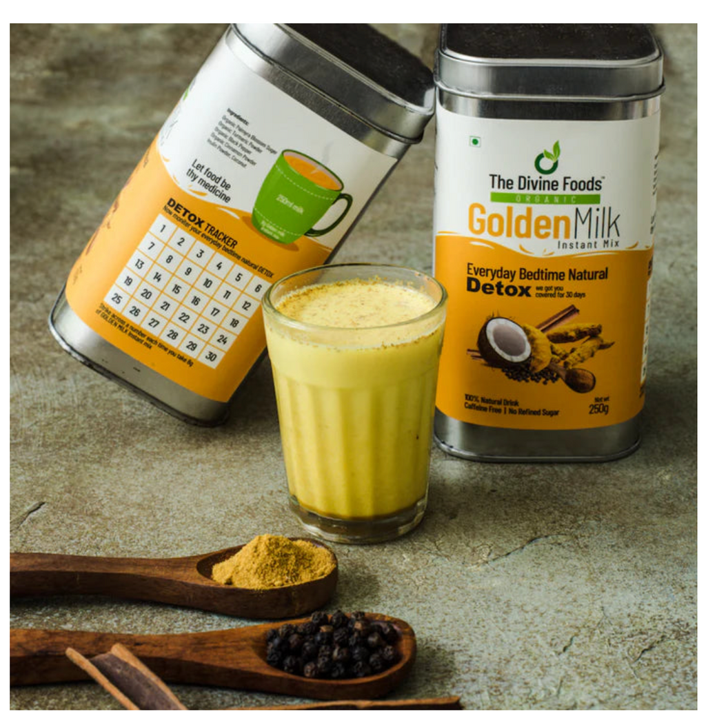 Organic Golden Milk Latte | Natural Detox Drink DND- Refill Pack