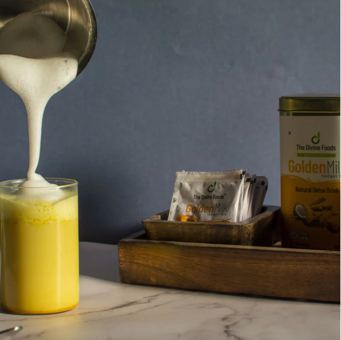 Organic Golden Milk Latte | Natural Detox Drink DND
