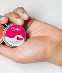 Beetroot lip balm