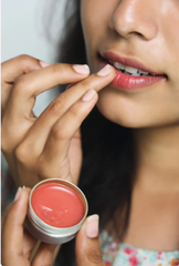 Beetroot lip balm