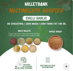 Multi Millet Chilli Garlic Masala Hakka Noodles
