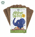 Divine Bytes | Ultra Thin Ragi Millet Crackers | Light, Crispy & Guilt-Free | Made with 72% Ragi Millet