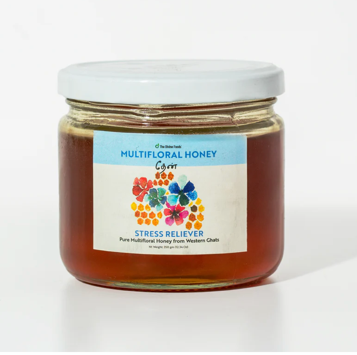 Pure Multi-Floral Honey Single Origin (350 gm)