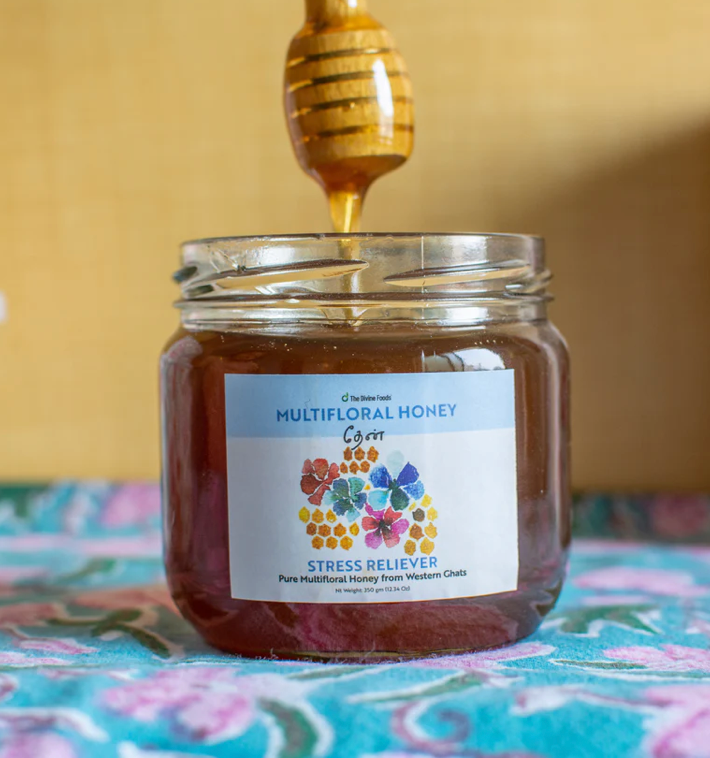 Pure Multi-Floral Honey Single Origin (350 gm)