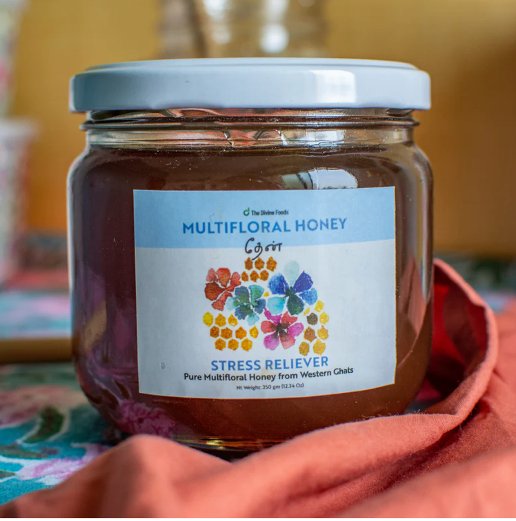 Pure Multi-Floral Honey Single Origin (350 gm)