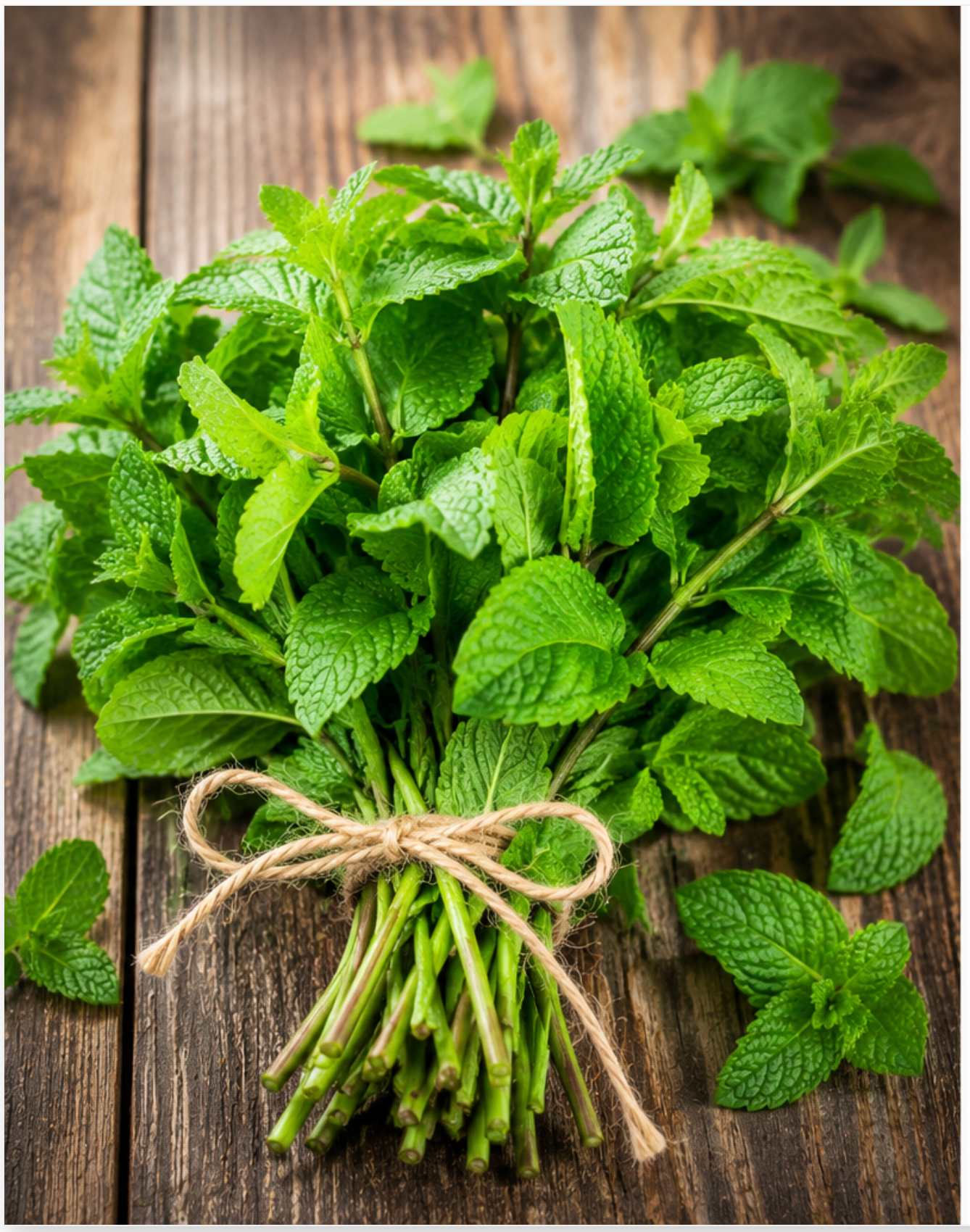 Fresh Mint Leaves