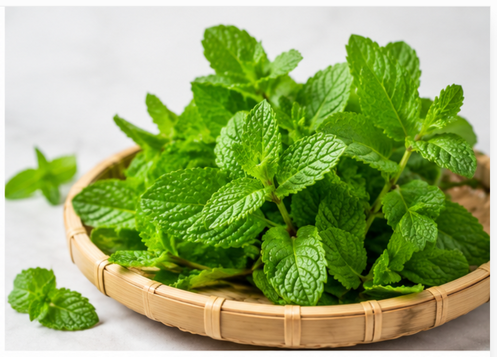 Fresh Mint Leaves