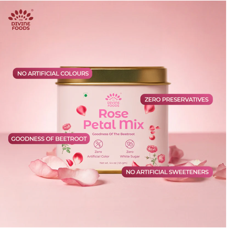 Natural Rose Petal Milk Mix