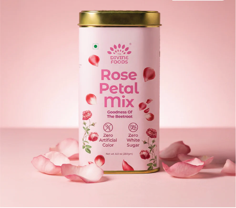 Natural Rose Petal Milk Mix