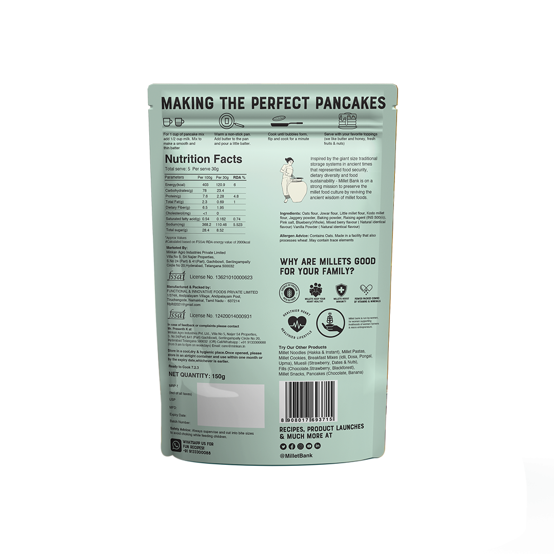 Blueberry Pancake Mix