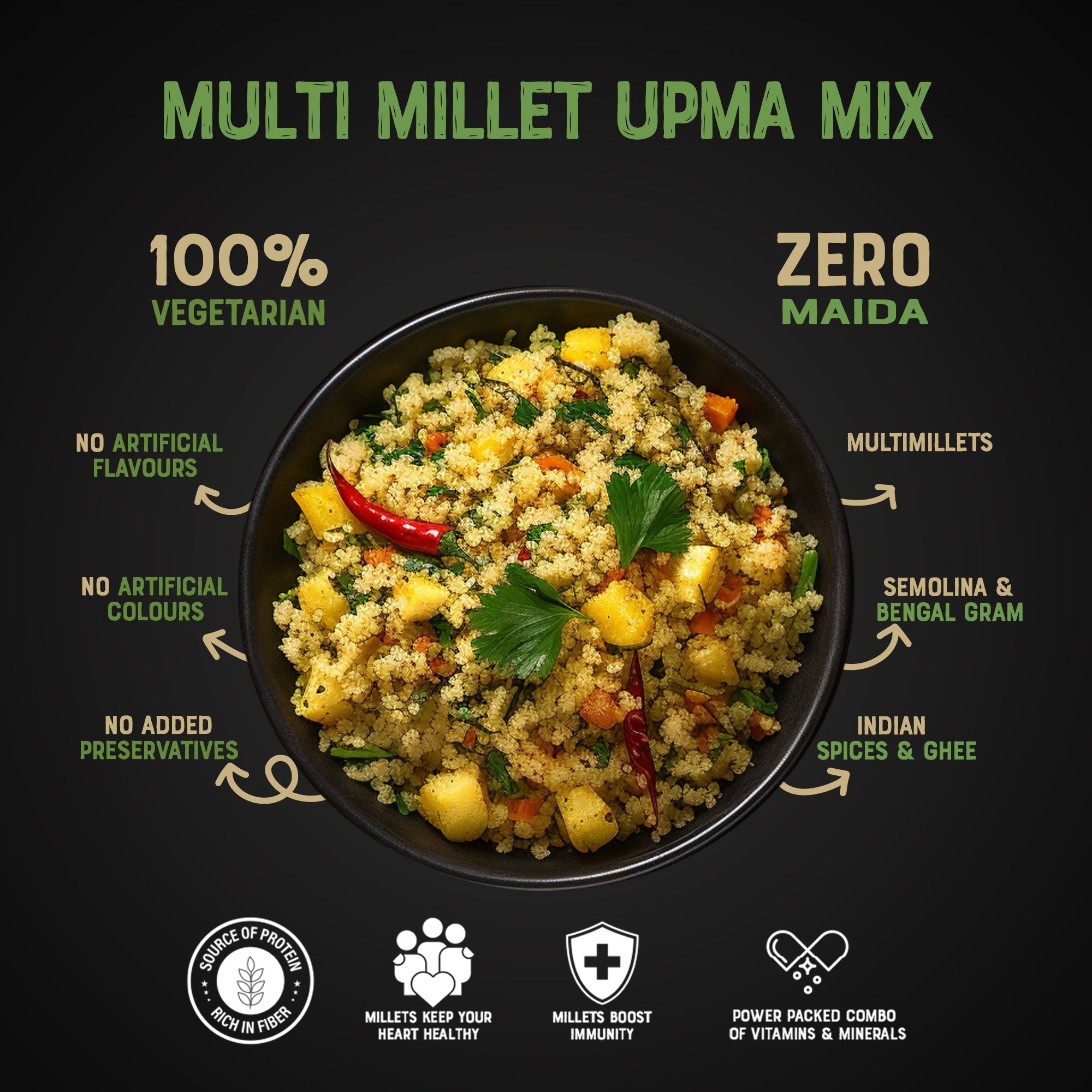 Multi Millet Upma Mix